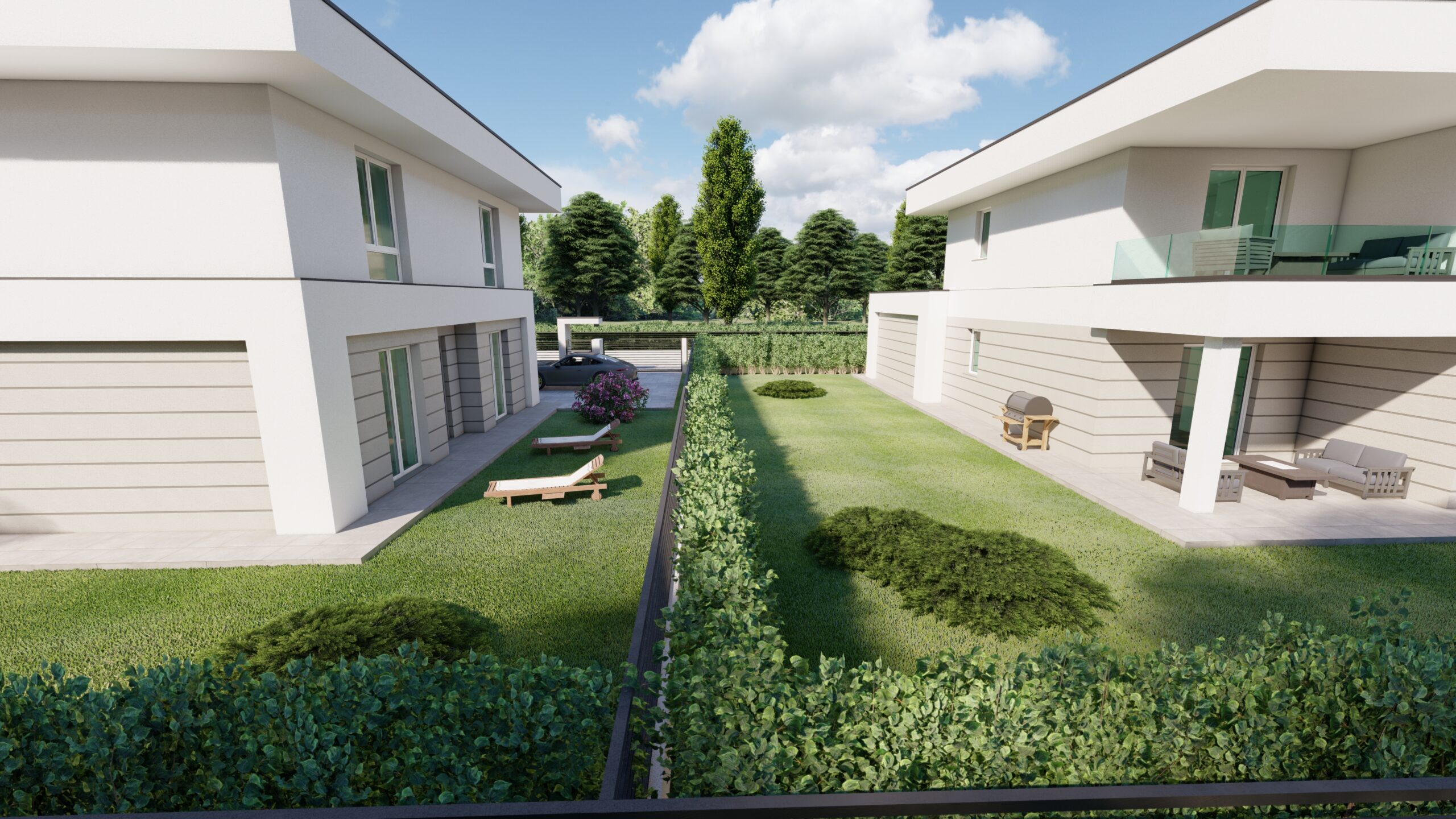 Vista Villa A e Villa B